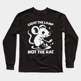 Light The Lamp, Not The Rat - The mouse play Hockey Long Sleeve T-Shirt